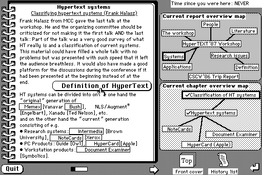 An example of a screen implemented in HyperCard. Courtesy of Jakob Nielsen / www.nngroup.com. Link: http://www.nngroup.com/faqs#reprint_image 